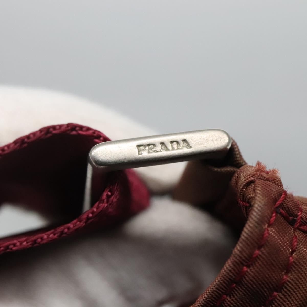 Prada Red Synthetic Shoulder Bag (Pre-Owned) Size ONE SIZE - 14 Thumbnail