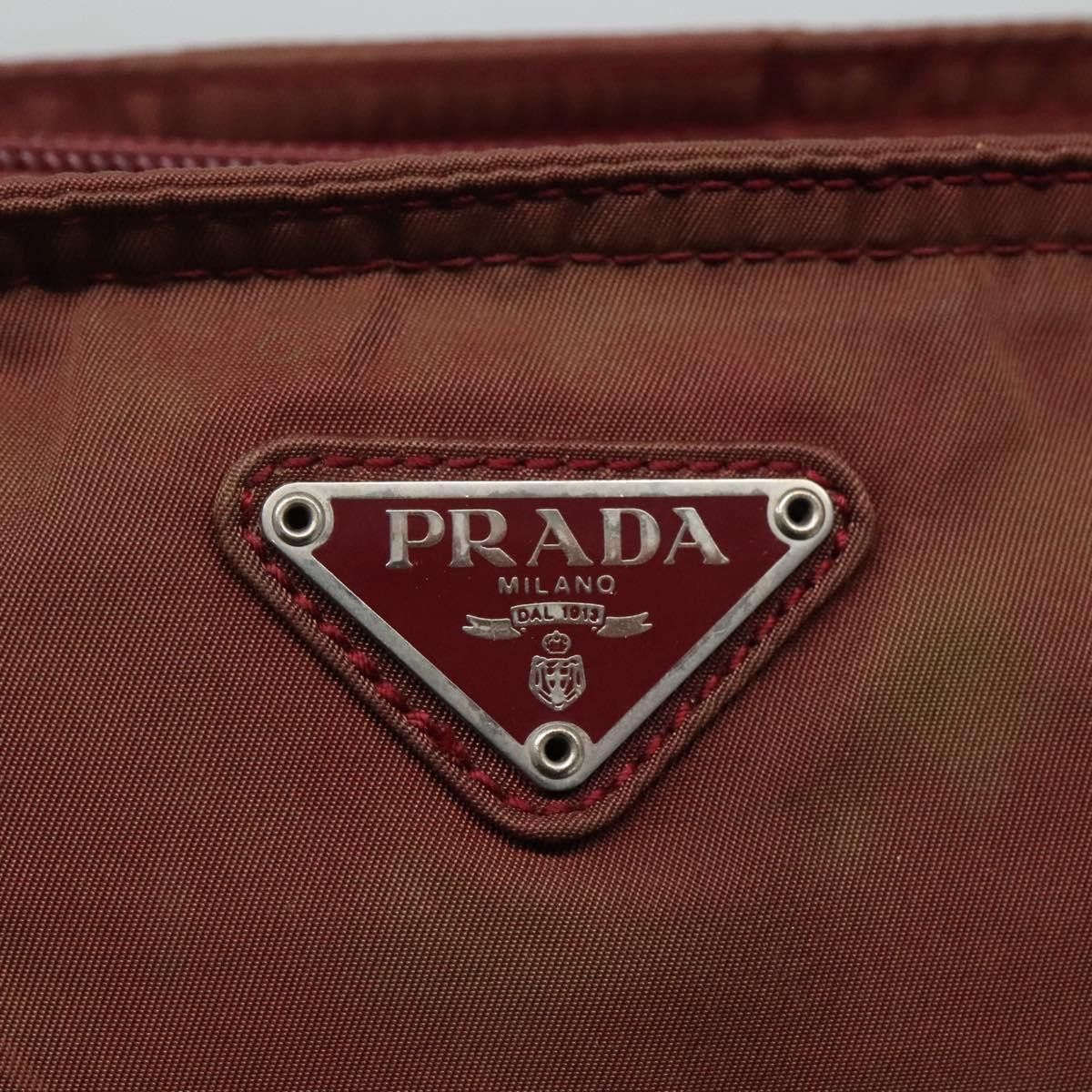Prada Red Synthetic Shoulder Bag (Pre-Owned) Size ONE SIZE - 13 Thumbnail