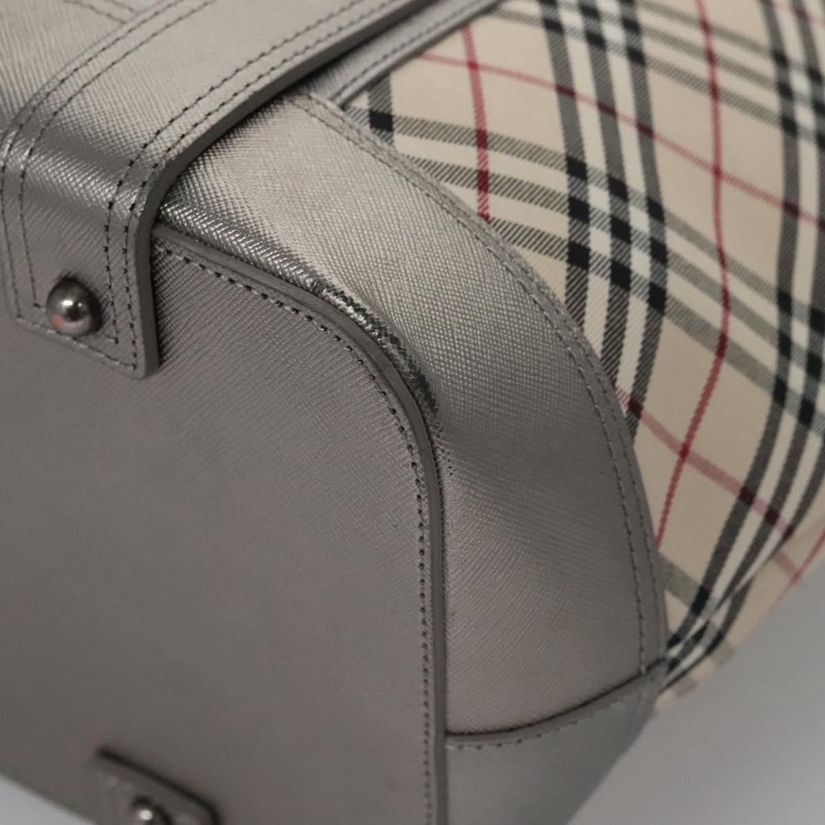 Burberry Nova Check Beige Canvas Tote Bag (Pre-Owned) Size ONE SIZE - 17 Thumbnail