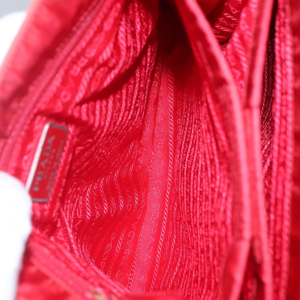 Prada Re-Nylon Red Synthetic Shoulder Bag (Pre-Owned) Size ONE SIZE - 14 Thumbnail