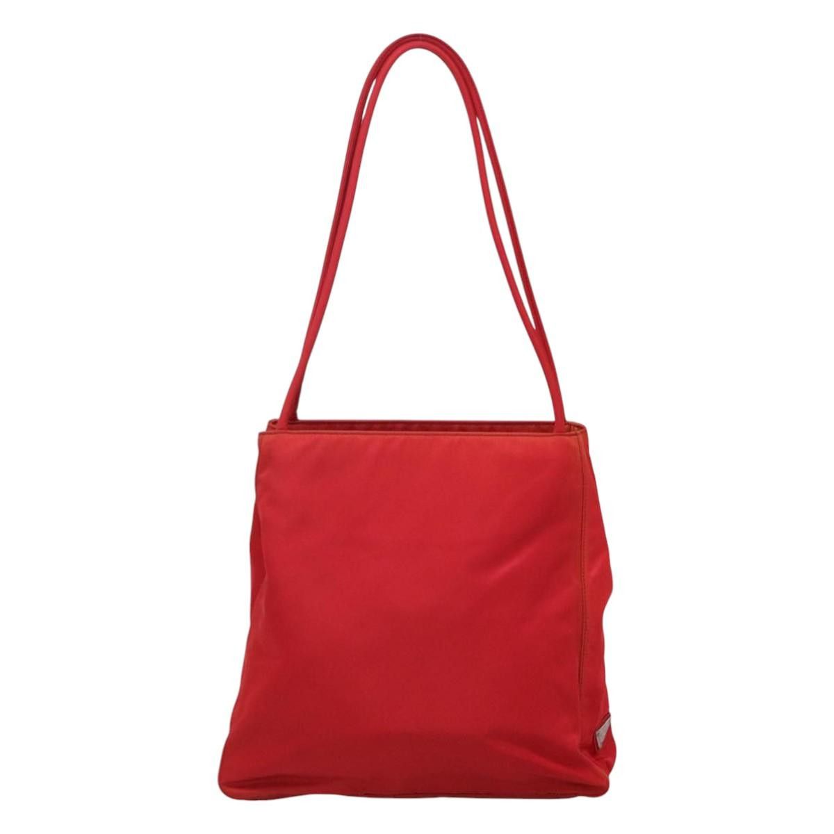 Prada Re-Nylon Red Synthetic Shoulder Bag (Pre-Owned) Size ONE SIZE - 2 Thumbnail