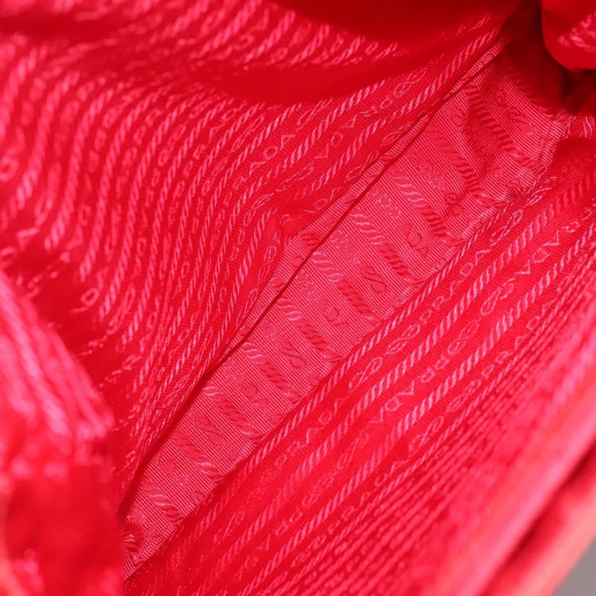 Prada Re-Nylon Red Synthetic Shoulder Bag (Pre-Owned) Size ONE SIZE - 19 Thumbnail