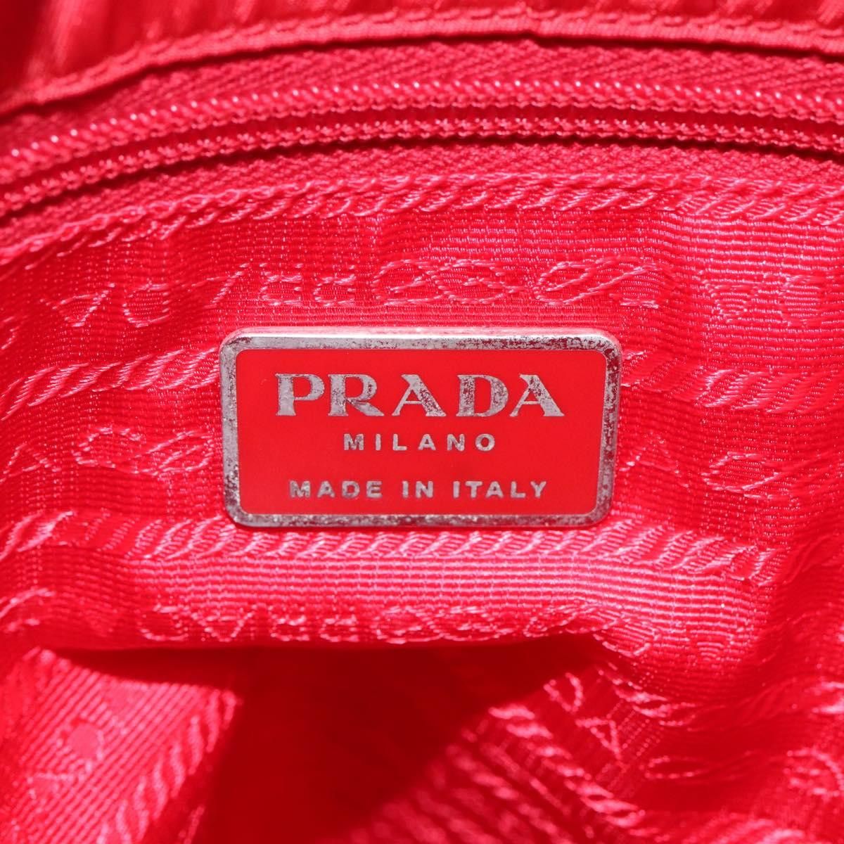 Prada Re-Nylon Red Synthetic Shoulder Bag (Pre-Owned) Size ONE SIZE - 13 Thumbnail