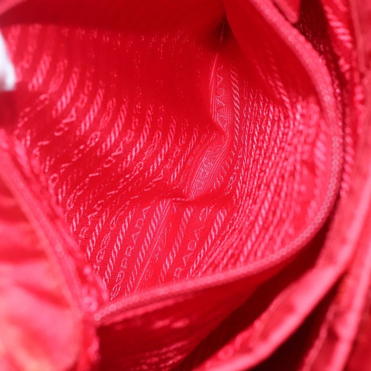 Prada Re-Nylon Red Synthetic Shoulder Bag (Pre-Owned) Size ONE SIZE - 18 Thumbnail