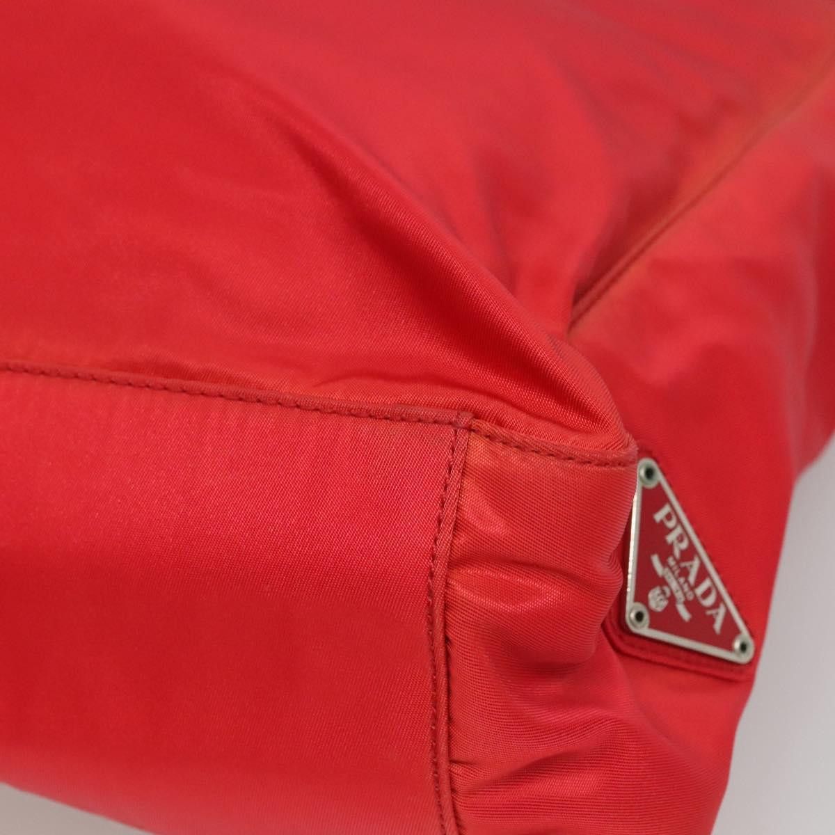 Prada Re-Nylon Red Synthetic Shoulder Bag (Pre-Owned) Size ONE SIZE - 10 Thumbnail