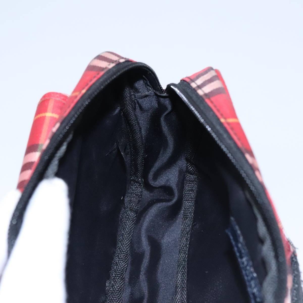 Burberry Nova Check Red Synthetic Shoulder Bag (Pre-Owned) Size ONE SIZE - 19 Thumbnail