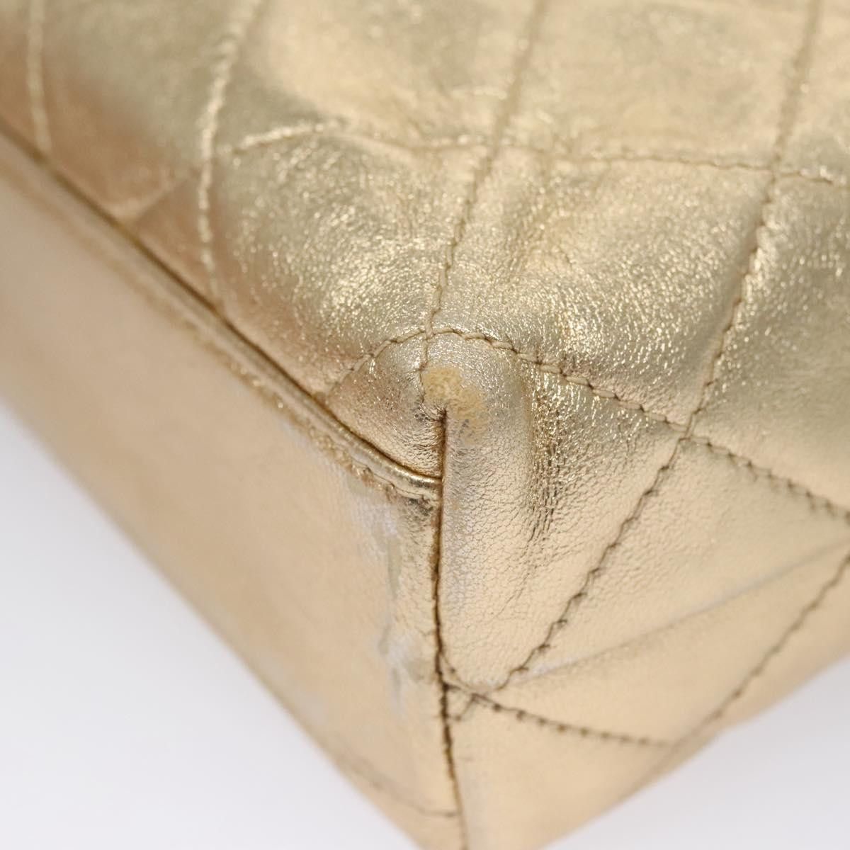 Chanel Quilted Gold Leather Shoulder Bag (Pre-Owned) Size ONE SIZE - 20 Thumbnail