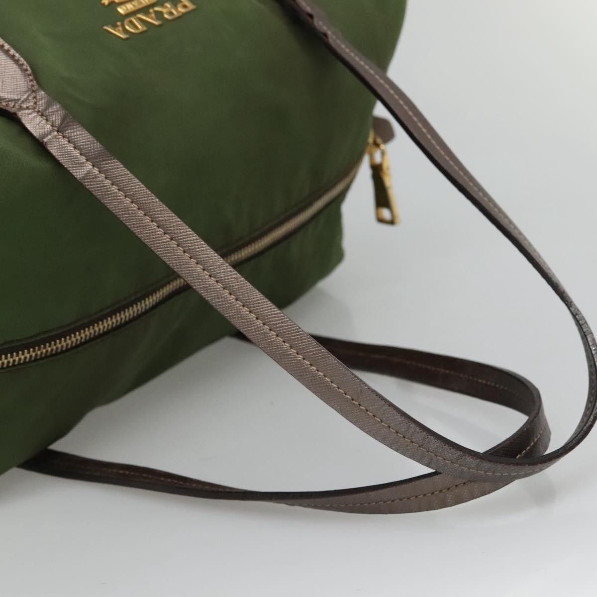 Prada Re-Nylon Green Synthetic Handbag (Pre-Owned) Size ONE SIZE - 5 Thumbnail