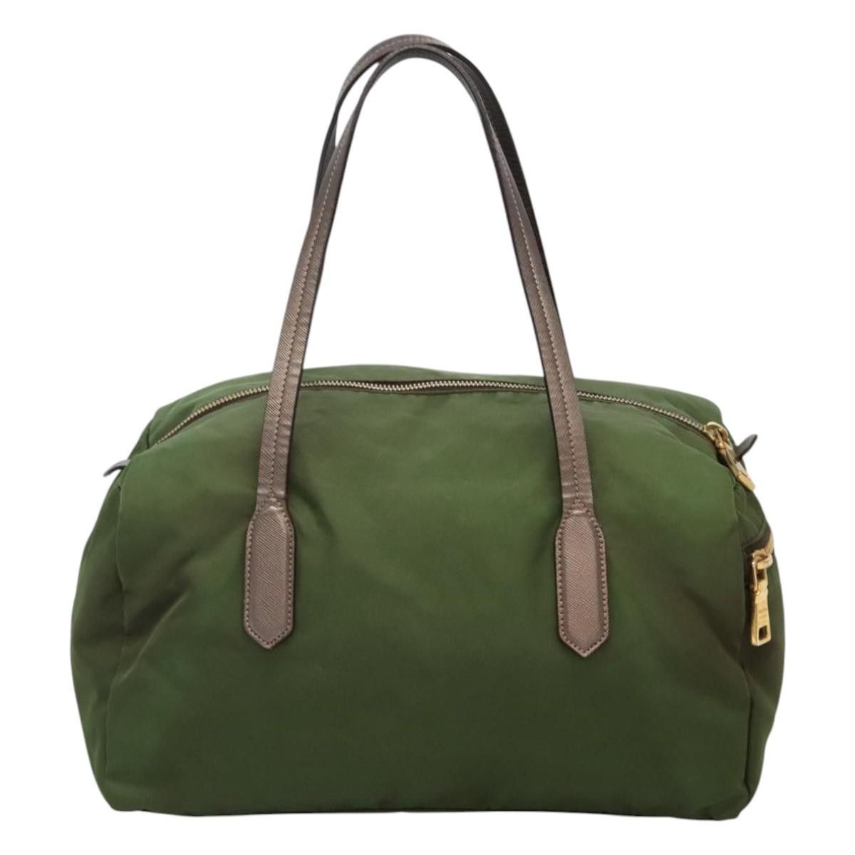 Prada Re-Nylon Green Synthetic Handbag (Pre-Owned) Size ONE SIZE - 2 Thumbnail