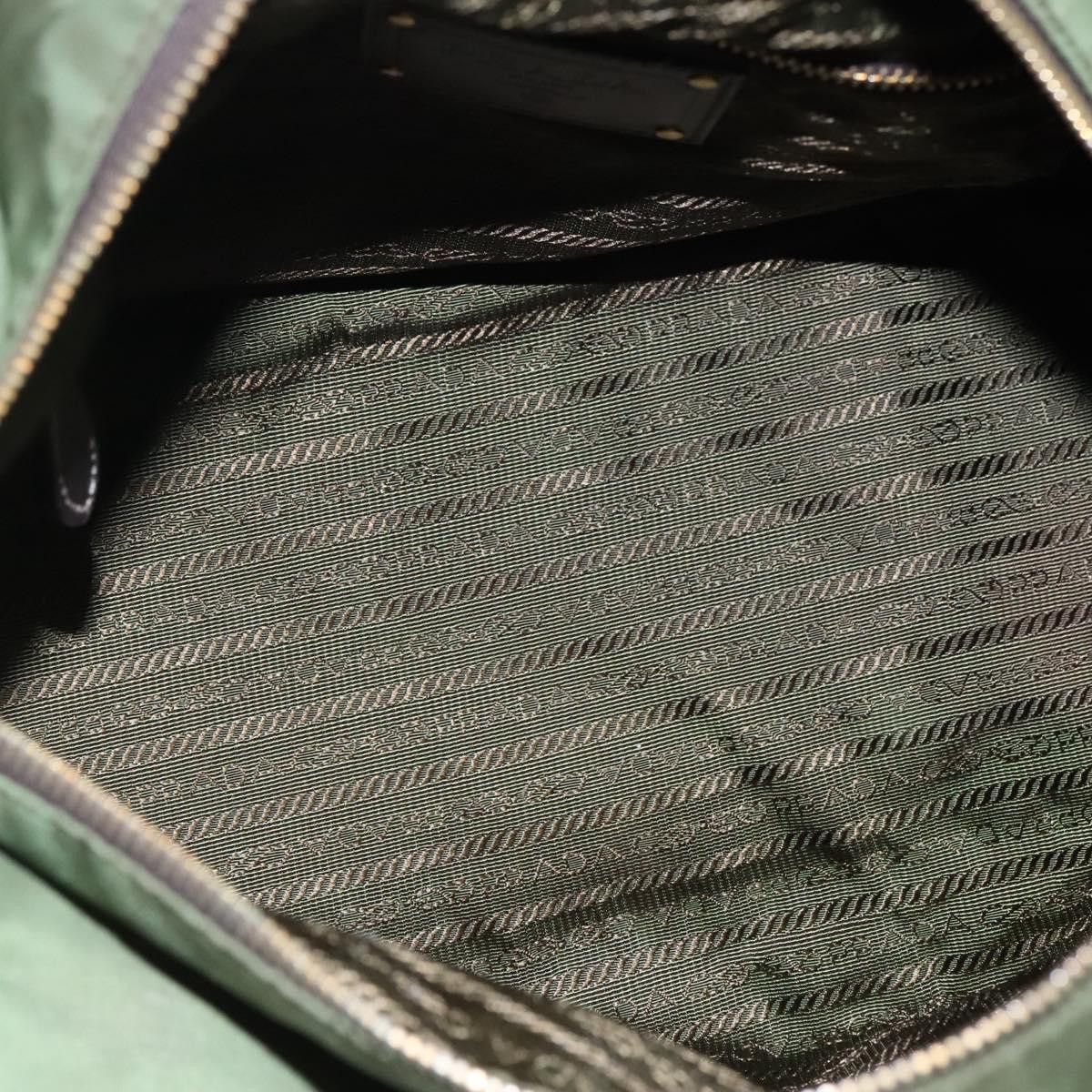 Prada Re-Nylon Green Synthetic Handbag (Pre-Owned) Size ONE SIZE - 14 Thumbnail