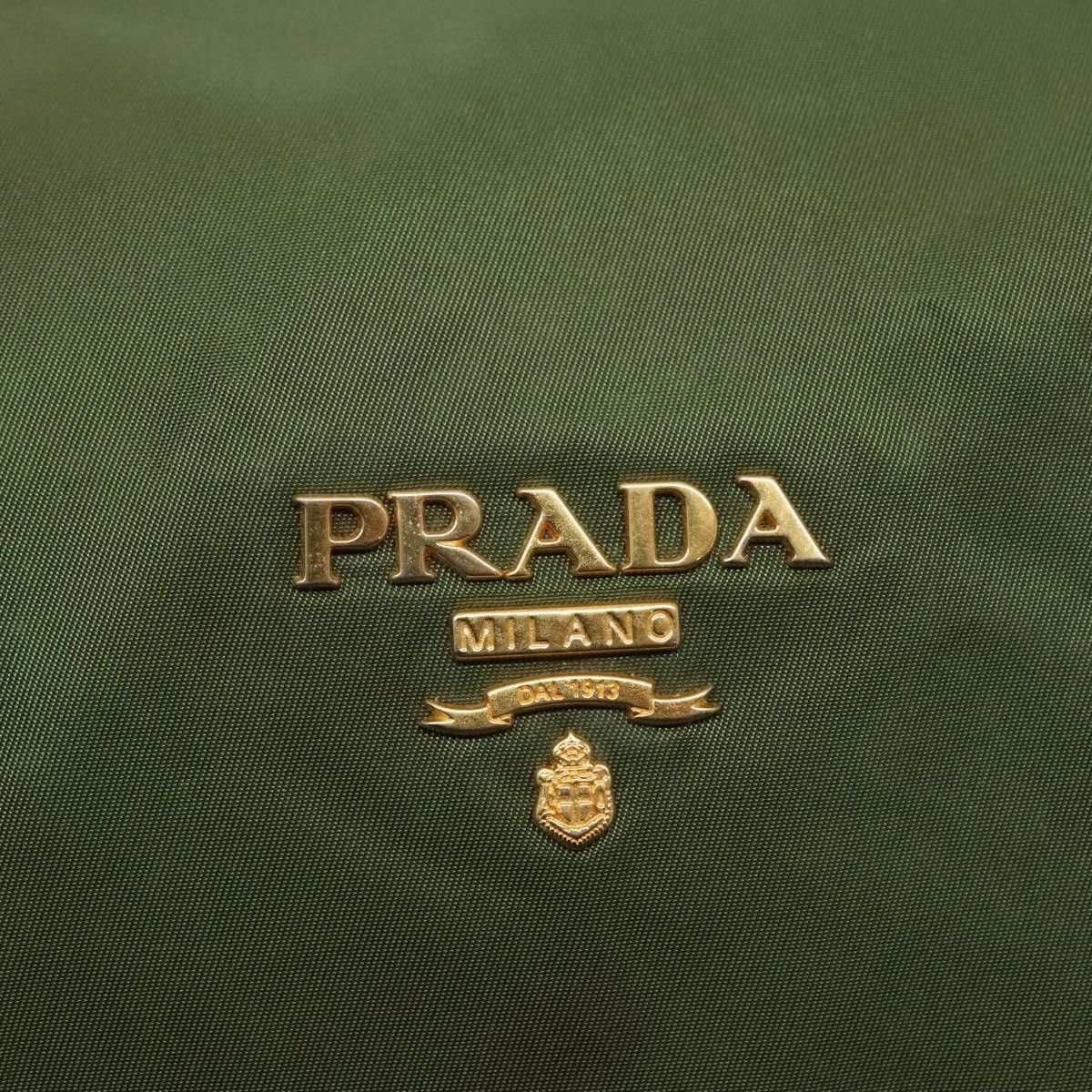 Prada Re-Nylon Green Synthetic Handbag (Pre-Owned) Size ONE SIZE - 11 Thumbnail