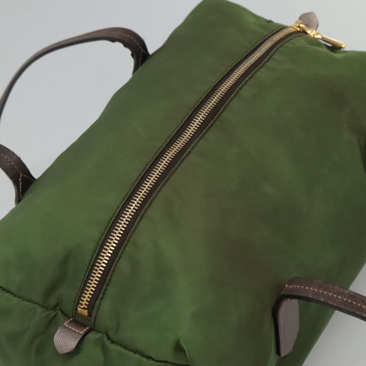Prada Re-Nylon Green Synthetic Handbag (Pre-Owned) Size ONE SIZE - 12 Thumbnail