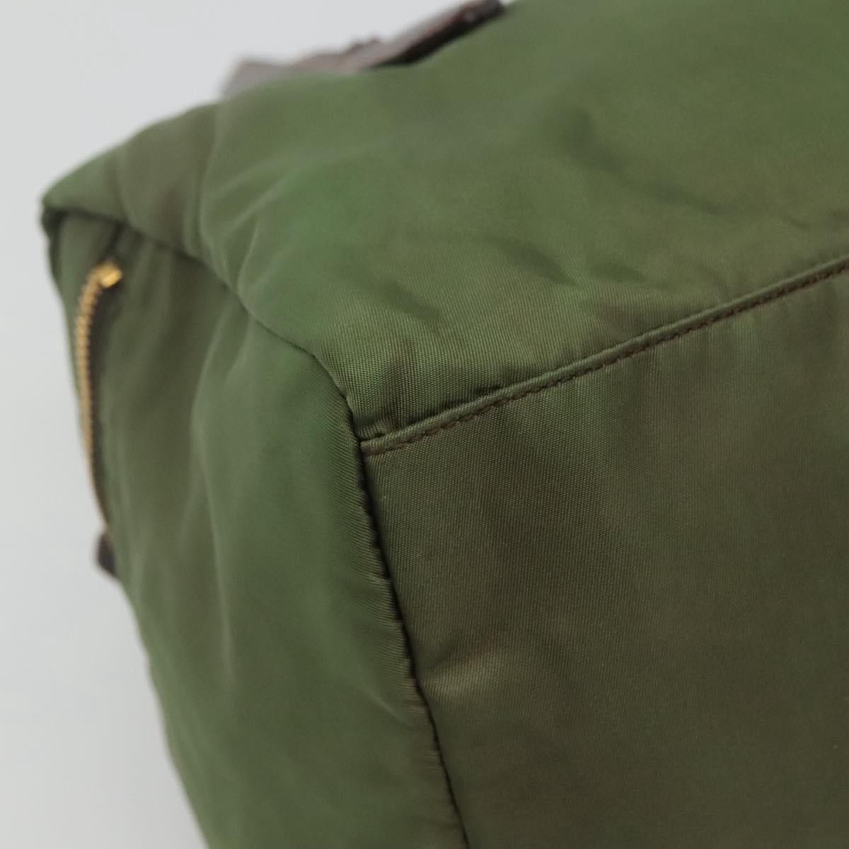 Prada Re-Nylon Green Synthetic Handbag (Pre-Owned) Size ONE SIZE - 8 Thumbnail