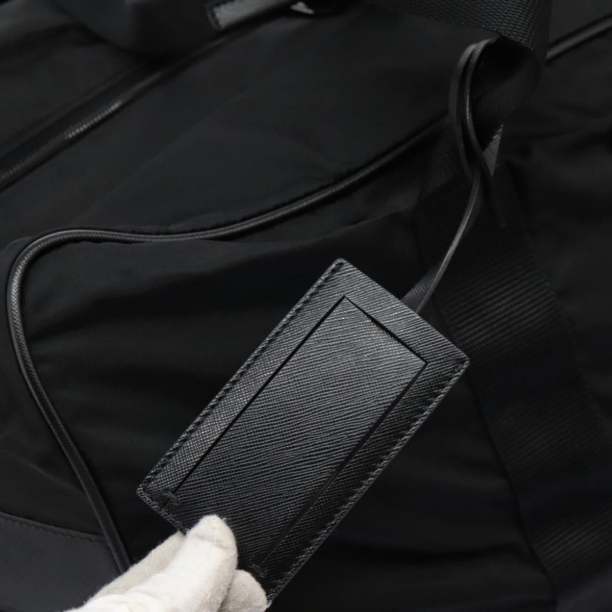 Prada Re-Nylon Black Synthetic Travel Bag (Pre-Owned) Size ONE SIZE - 14 Thumbnail