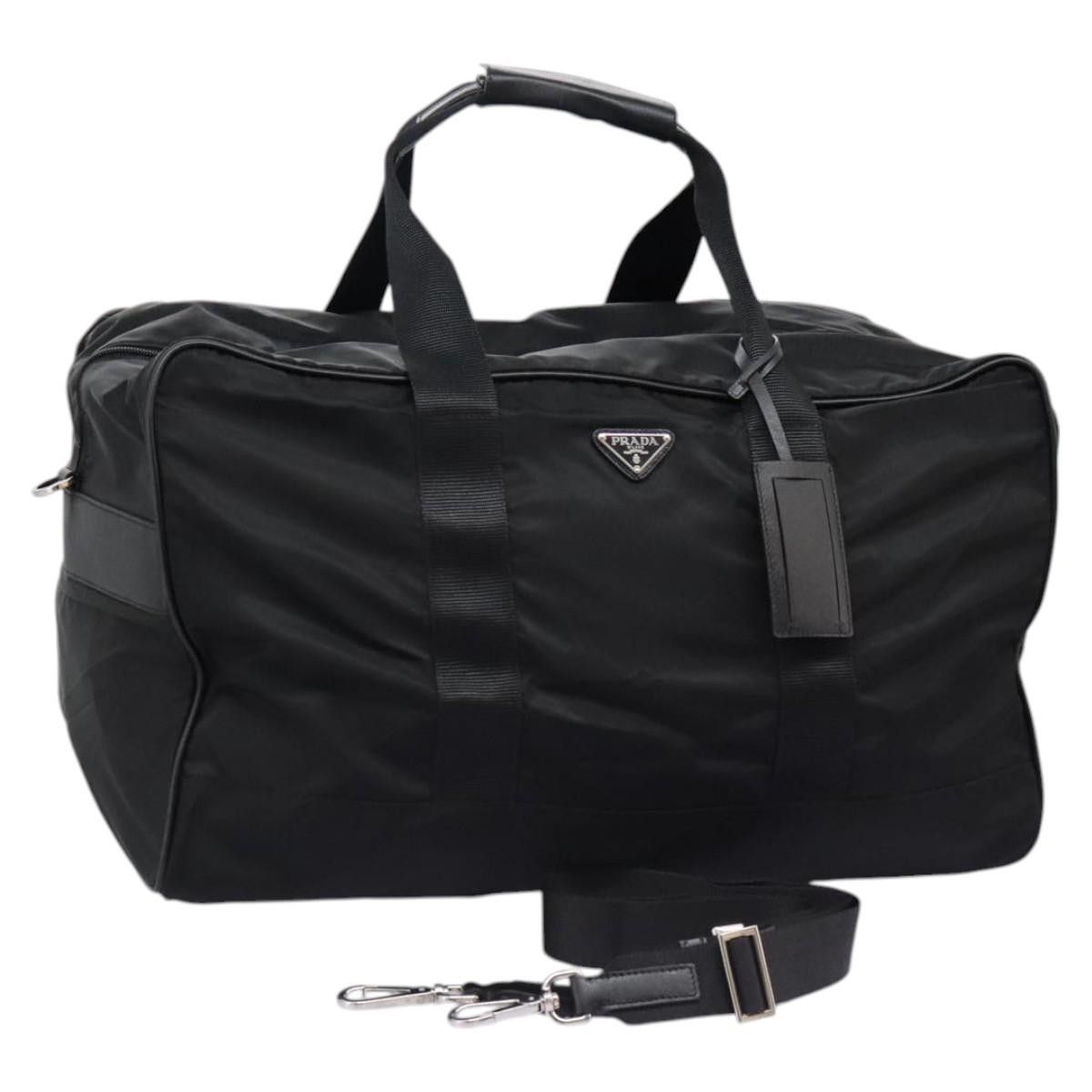 Prada Re-Nylon Black Synthetic Travel Bag (Pre-Owned) Size ONE SIZE - 13 Thumbnail