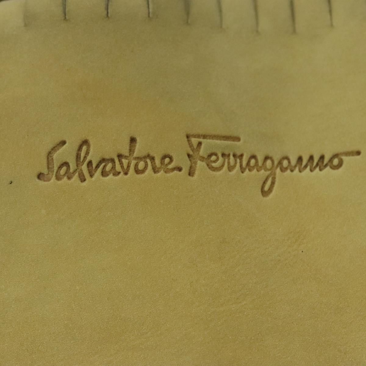Salvatore Ferragamo Yellow Suede Tote Bag (Pre-Owned) Size ONE SIZE - 10 Thumbnail