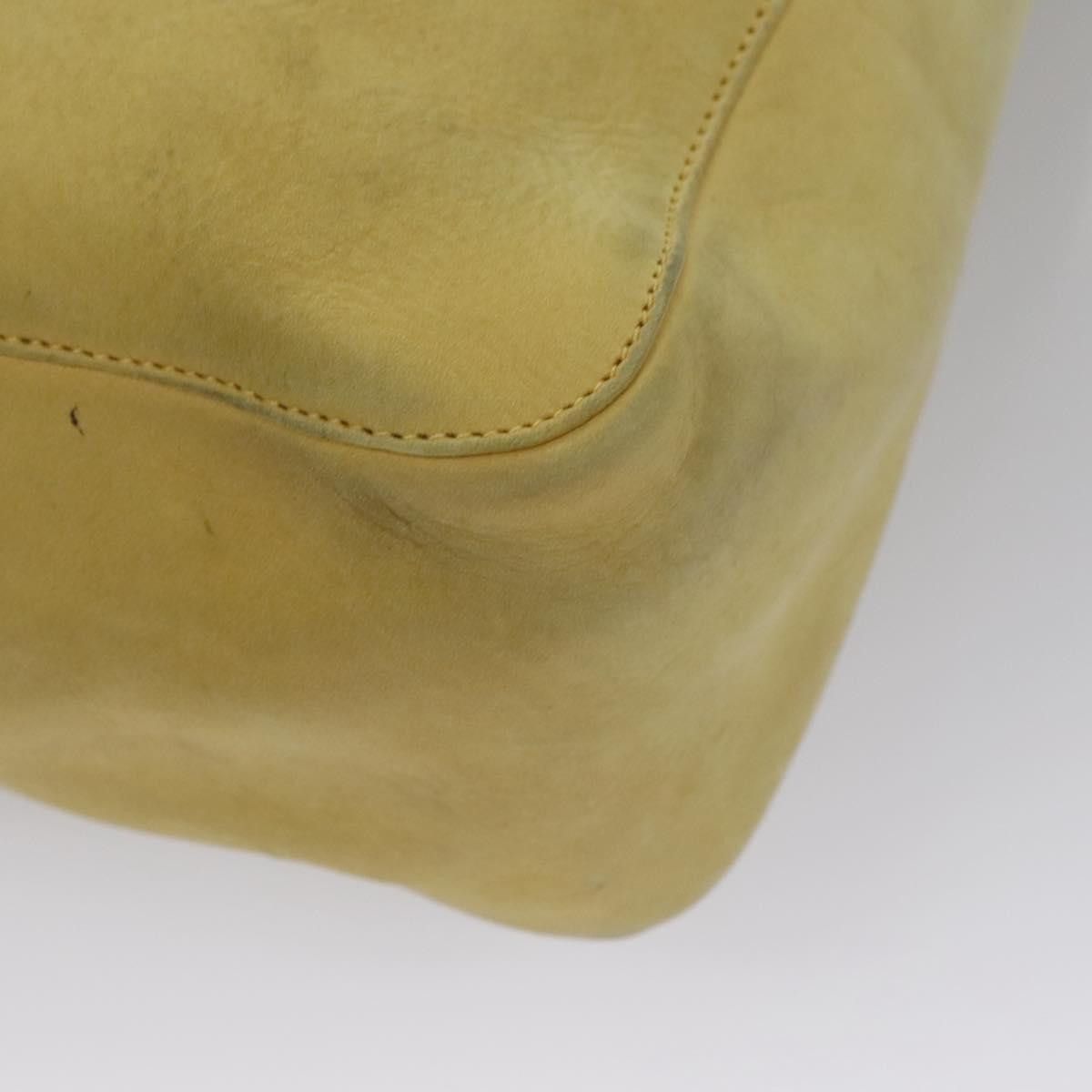 Salvatore Ferragamo Yellow Suede Tote Bag (Pre-Owned) Size ONE SIZE - 17 Thumbnail