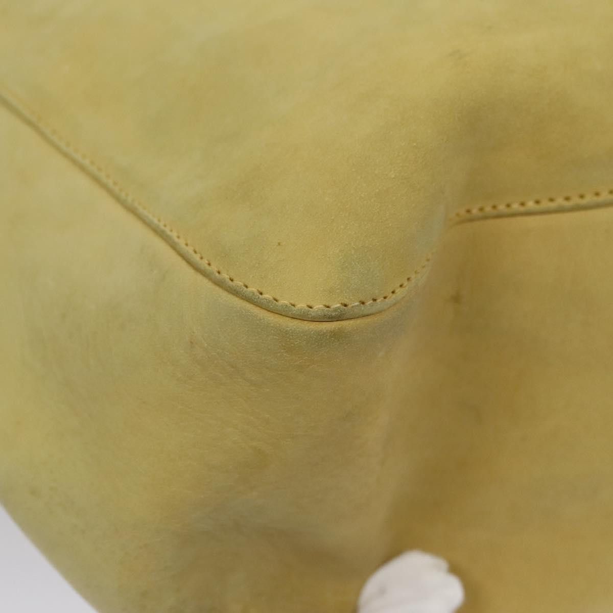 Salvatore Ferragamo Yellow Suede Tote Bag (Pre-Owned) Size ONE SIZE - 18 Thumbnail