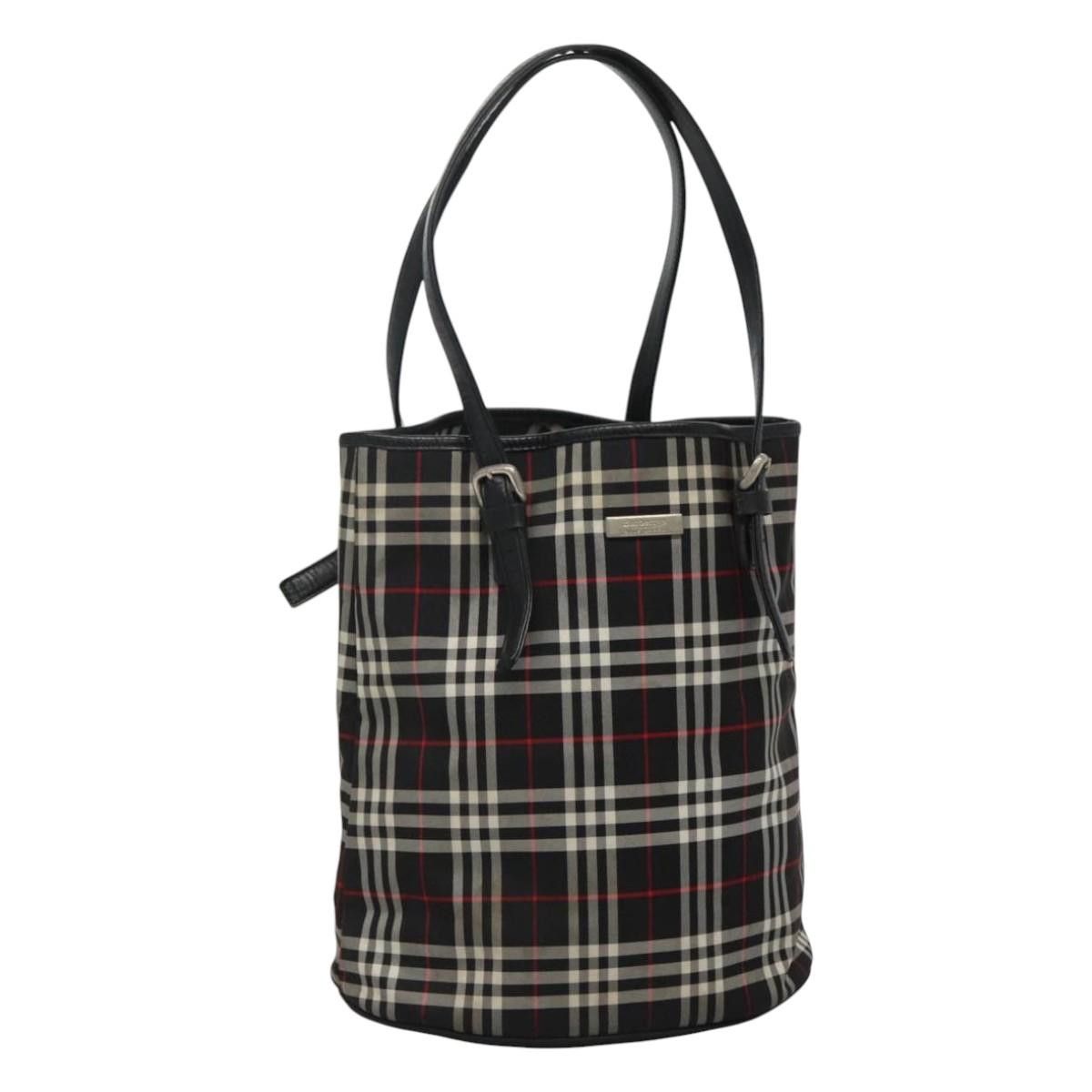 Burberry Nova Check Multicolour Synthetic Tote Bag (Pre-Owned) Size ONE SIZE - 13 Thumbnail