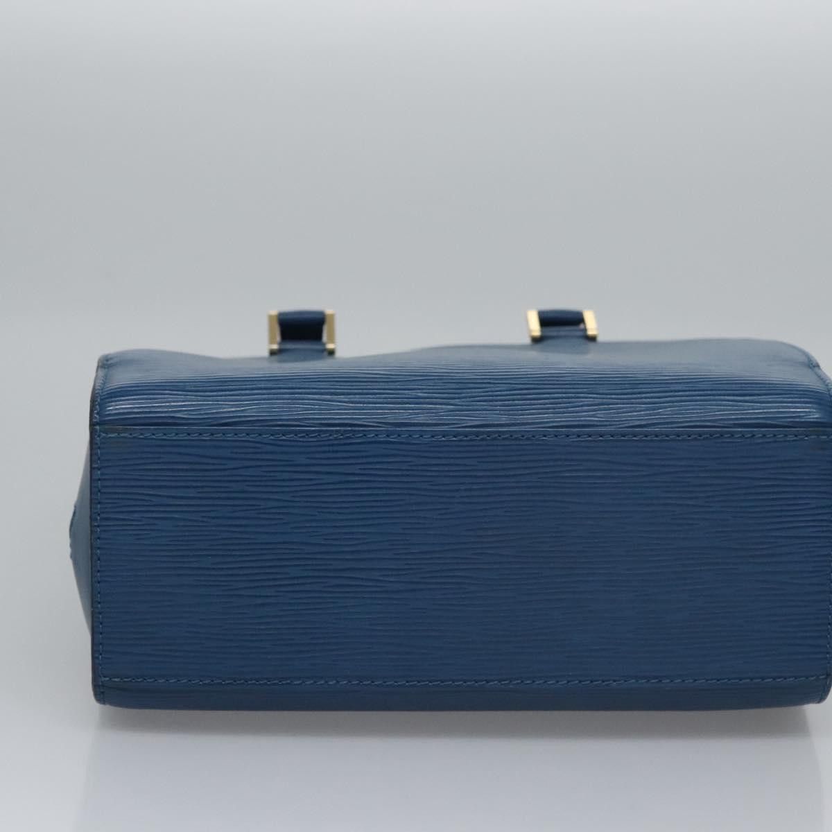 Louis Vuitton Pont Neuf Blue Leather Handbag (Pre-Owned) Size ONE SIZE - 8 Thumbnail