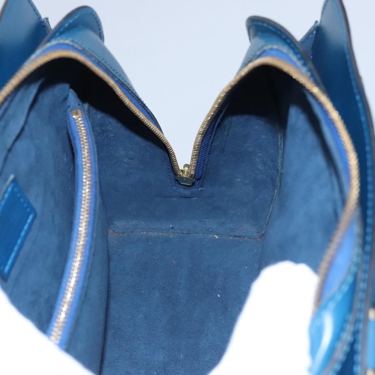 Louis Vuitton Pont Neuf Blue Leather Handbag (Pre-Owned) Size ONE SIZE - 16 Thumbnail