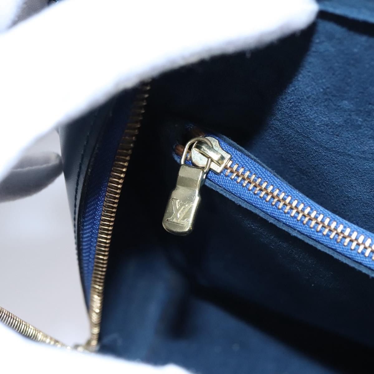 Louis Vuitton Pont Neuf Blue Leather Handbag (Pre-Owned) Size ONE SIZE - 20 Thumbnail