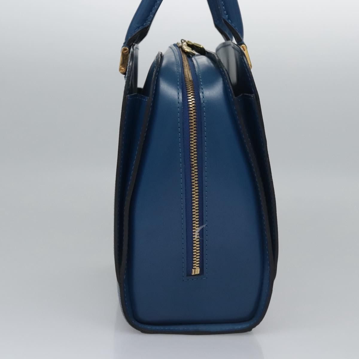 Louis Vuitton Pont Neuf Blue Leather Handbag (Pre-Owned) Size ONE SIZE - 4 Thumbnail