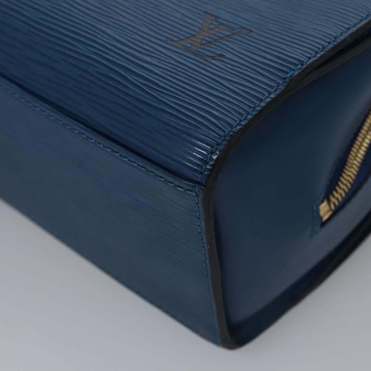 Louis Vuitton Pont Neuf Blue Leather Handbag (Pre-Owned) Size ONE SIZE - 12 Thumbnail