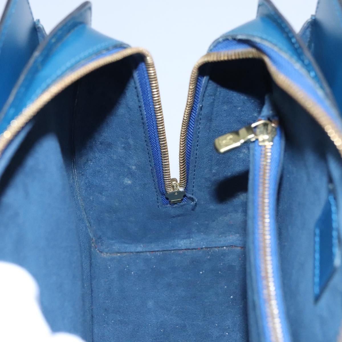 Louis Vuitton Pont Neuf Blue Leather Handbag (Pre-Owned) Size ONE SIZE - 17 Thumbnail