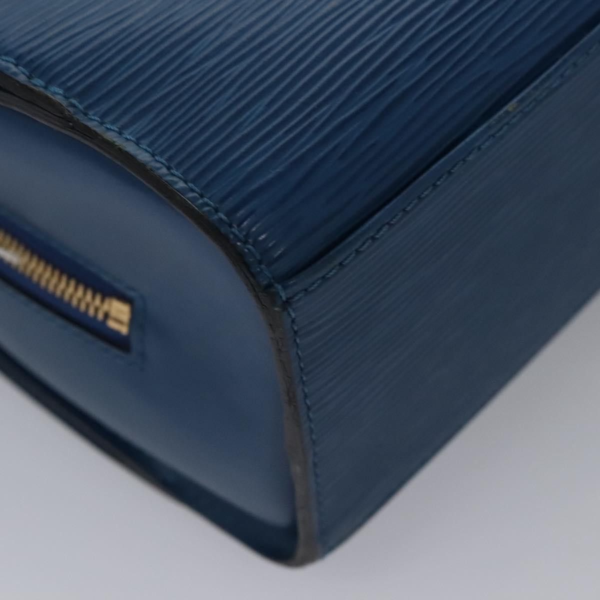 Louis Vuitton Pont Neuf Blue Leather Handbag (Pre-Owned) Size ONE SIZE - 11 Thumbnail