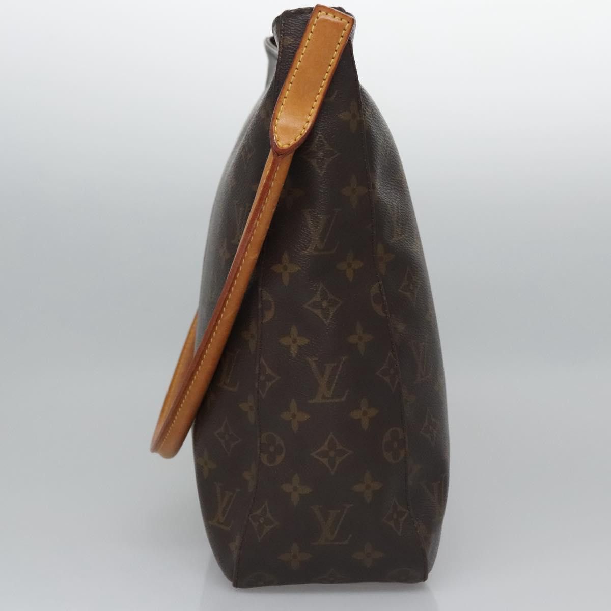 Louis Vuitton Looping Gm Brown Canvas Shoulder Bag (Pre-Owned) Size ONE SIZE - 3 Thumbnail