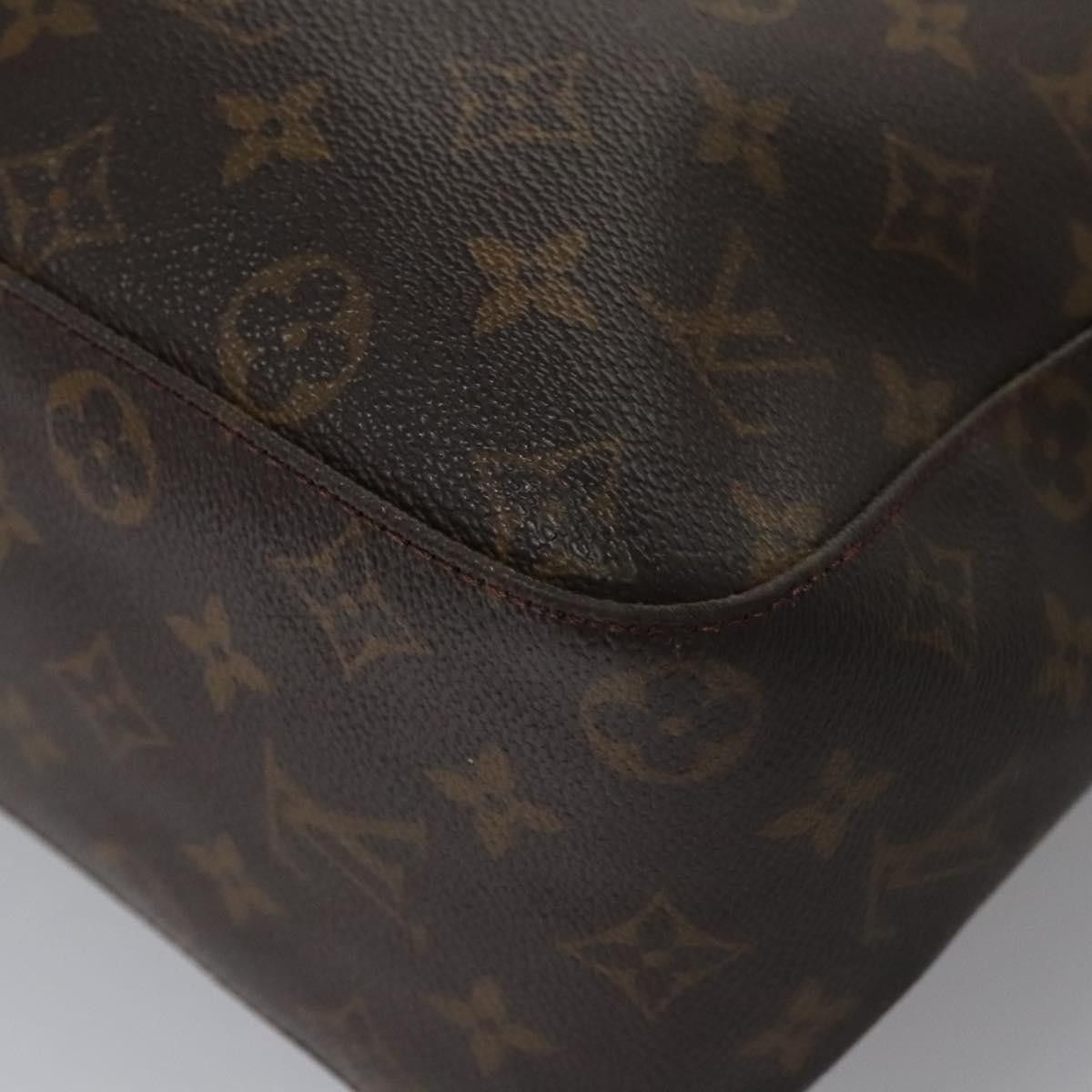 Louis Vuitton Looping Gm Brown Canvas Shoulder Bag (Pre-Owned) Size ONE SIZE - 7 Thumbnail