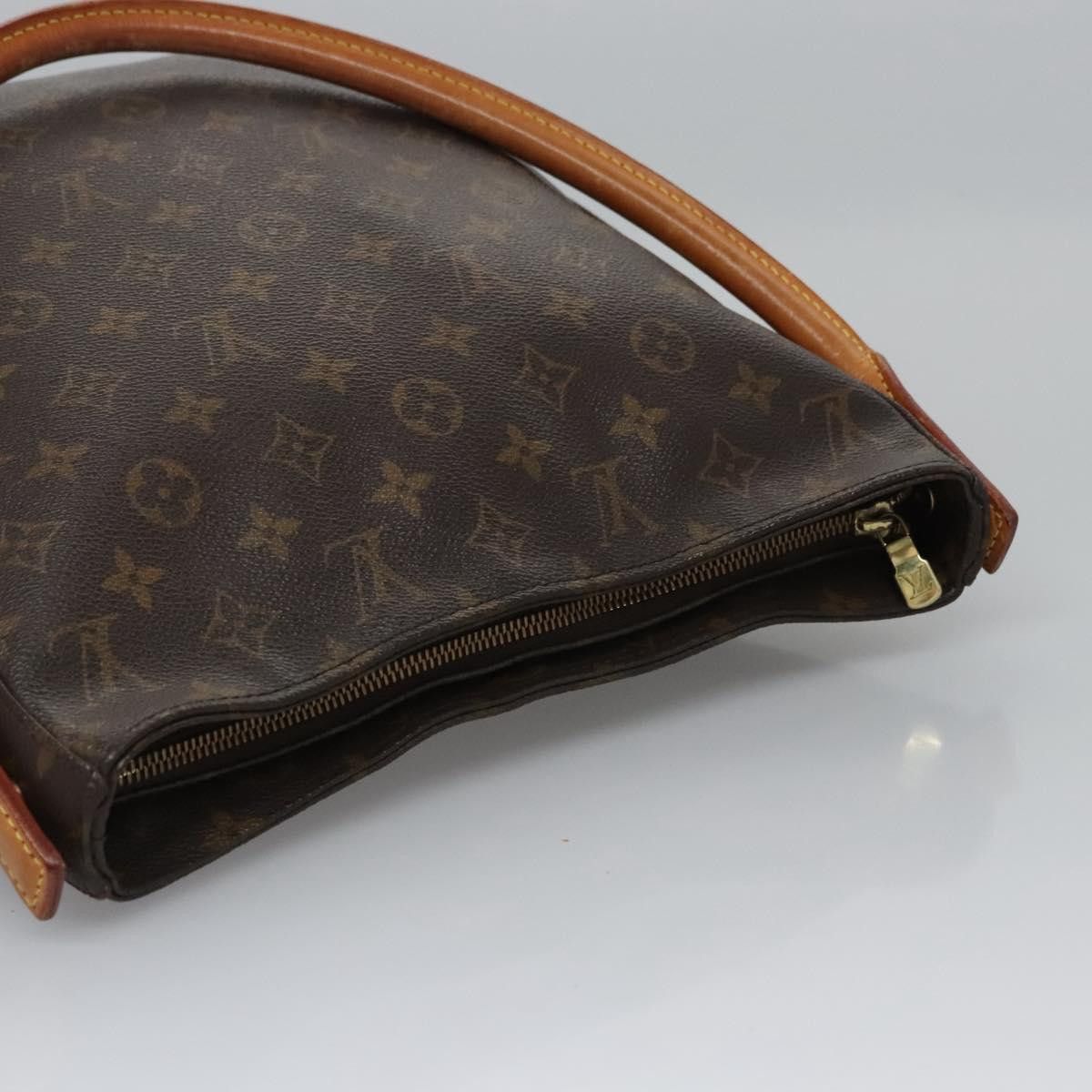 Louis Vuitton Looping Gm Brown Canvas Shoulder Bag (Pre-Owned) Size ONE SIZE - 17 Thumbnail