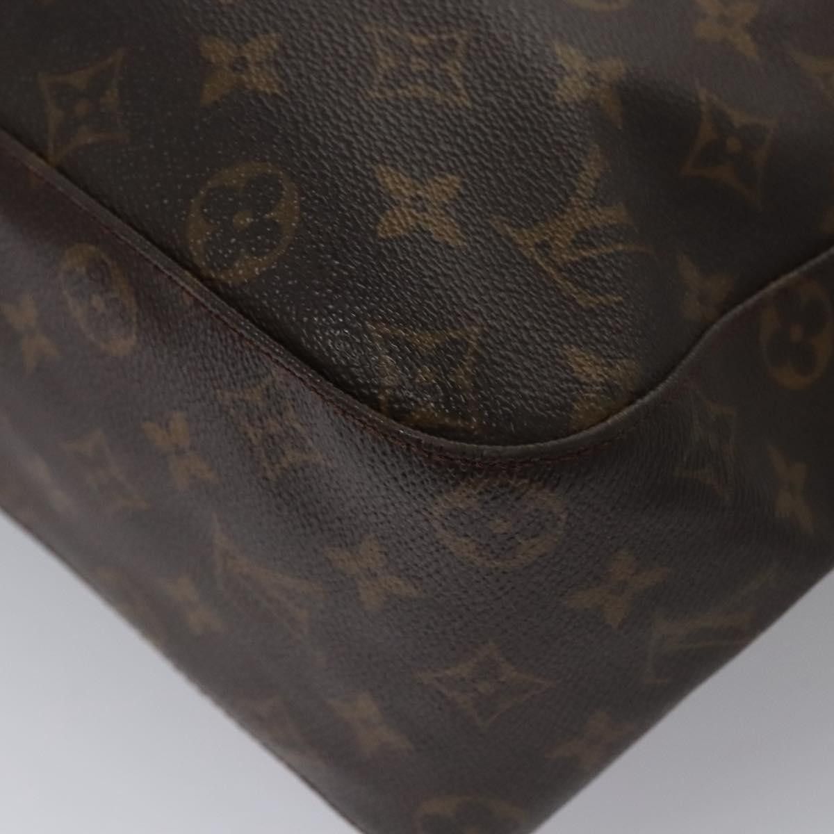 Louis Vuitton Looping Gm Brown Canvas Shoulder Bag (Pre-Owned) Size ONE SIZE - 9 Thumbnail