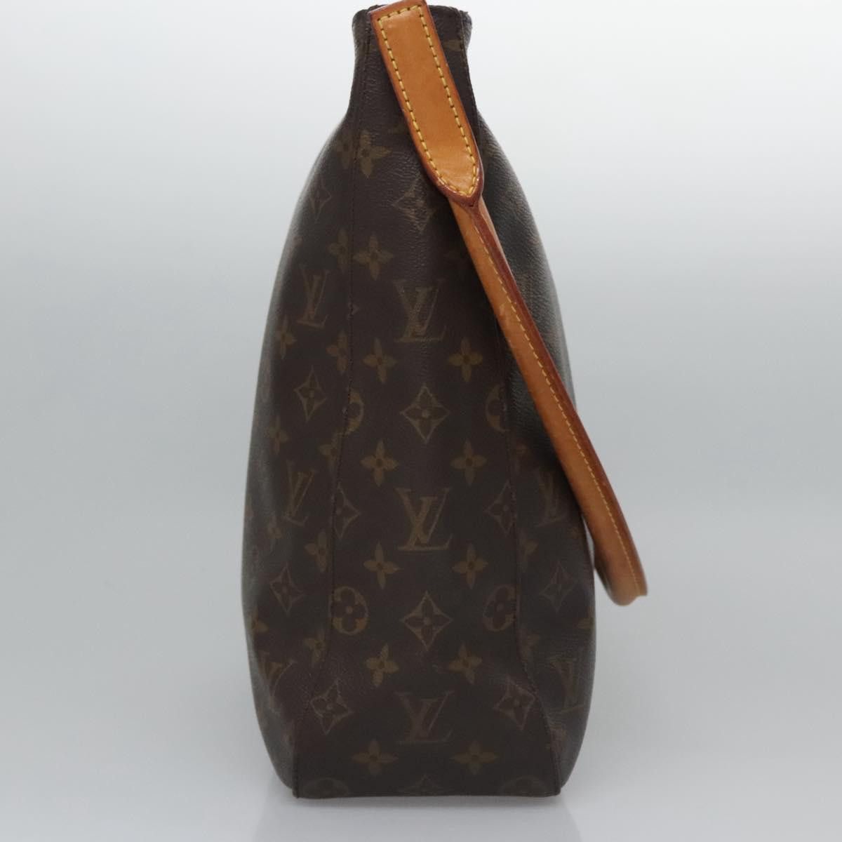 Louis Vuitton Looping Gm Brown Canvas Shoulder Bag (Pre-Owned) Size ONE SIZE - 4 Thumbnail