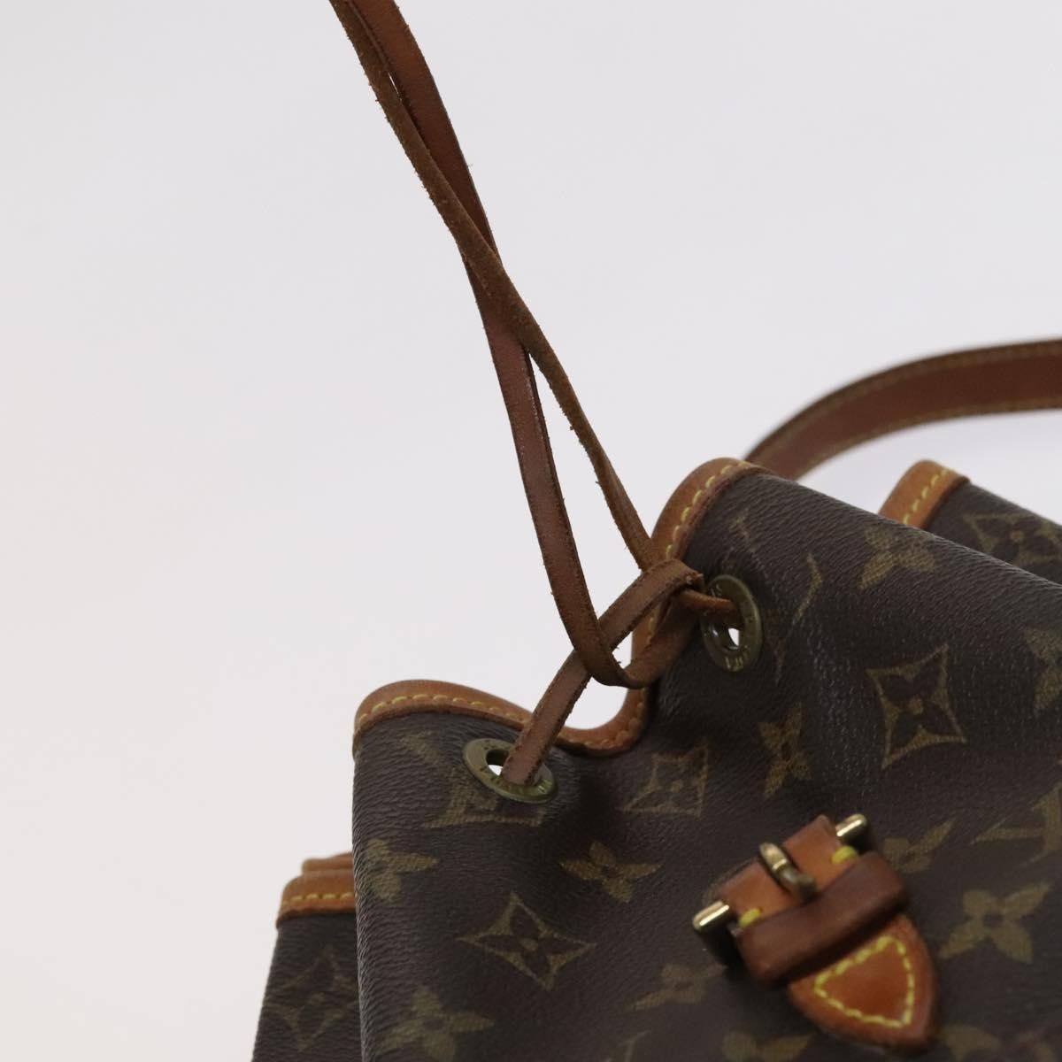 Louis Vuitton Montsouris Mm Brown Canvas Backpack Bag (Pre-Owned) Size ONE SIZE - 18 Thumbnail