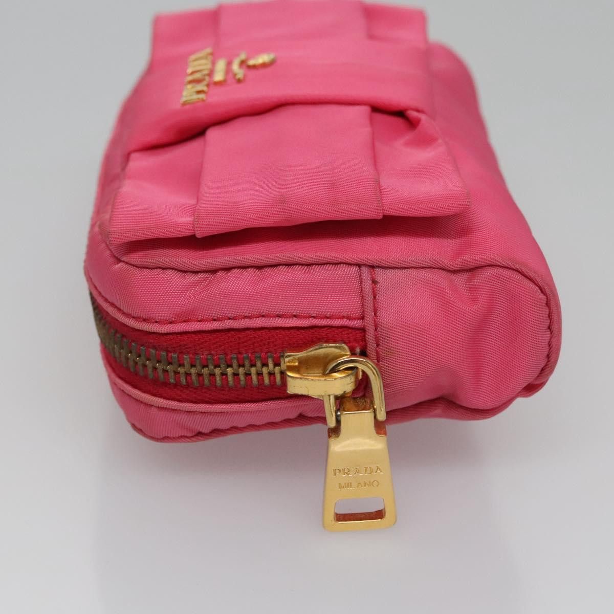 Prada Ribbon Pink Synthetic Clutch Bag (Pre-Owned) Size ONE SIZE - 4 Thumbnail