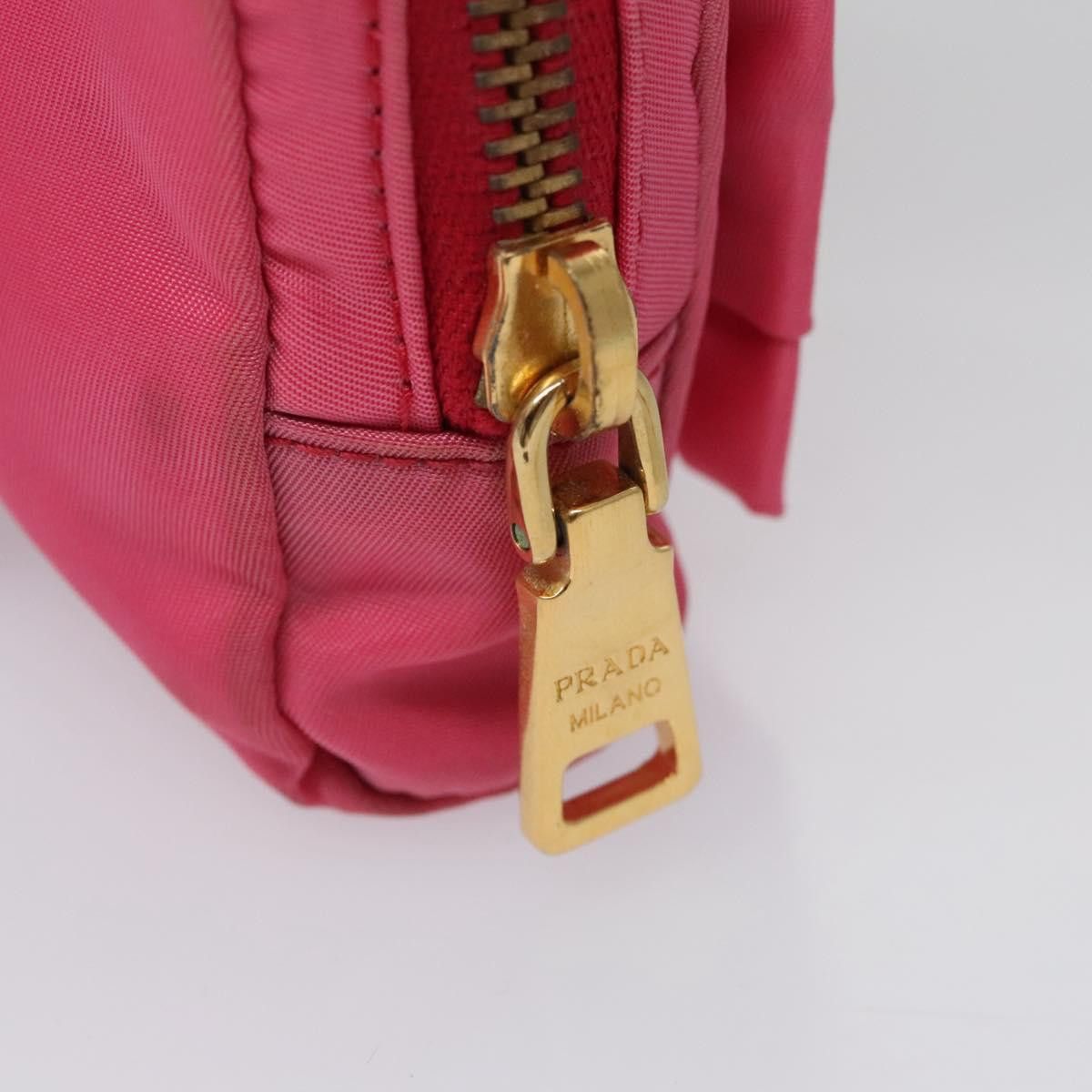 Prada Ribbon Pink Synthetic Clutch Bag (Pre-Owned) Size ONE SIZE - 11 Thumbnail