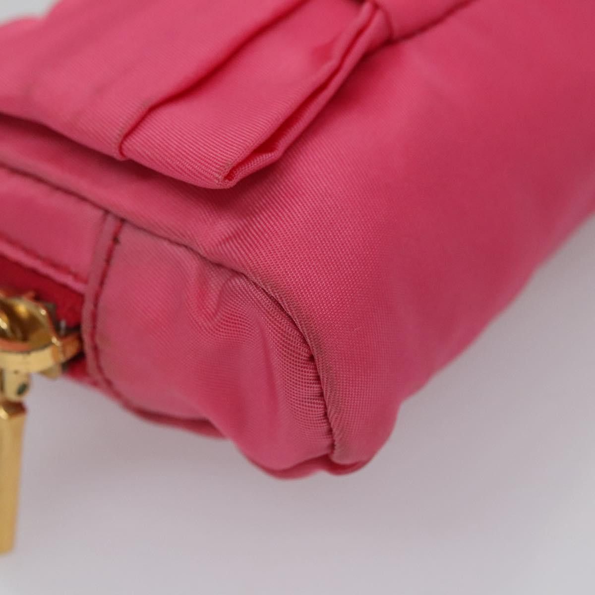 Prada Ribbon Pink Synthetic Clutch Bag (Pre-Owned) Size ONE SIZE - 6 Thumbnail