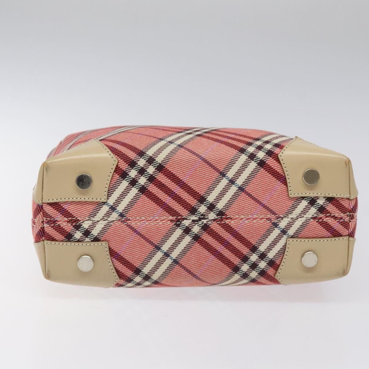 Burberry Nova Check Pink Canvas Tote Bag (Pre-Owned) Size ONE SIZE - 6 Thumbnail
