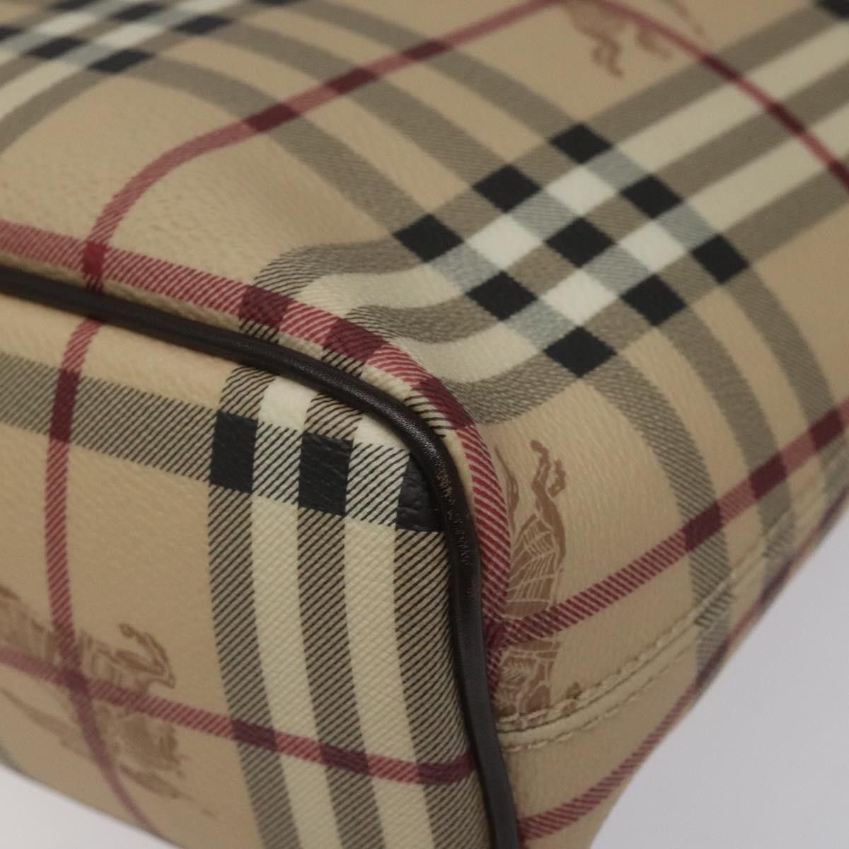 Burberry Nova Check Beige Canvas Tote Bag (Pre-Owned) Size ONE SIZE - 17 Thumbnail