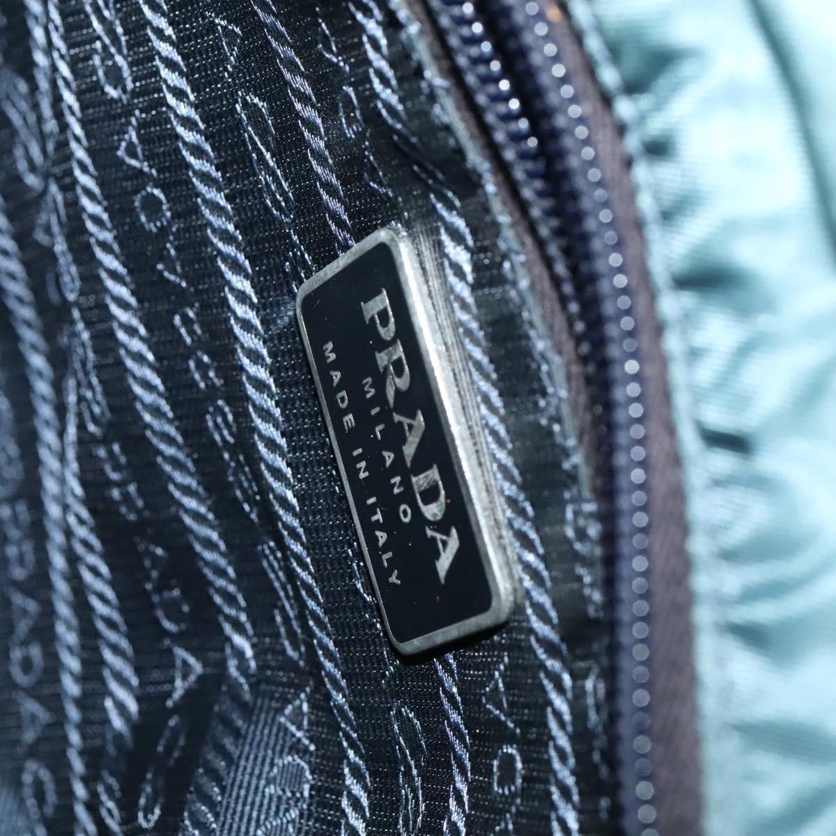 Prada Re-Nylon Blue Synthetic Backpack Bag (Pre-Owned) Size ONE SIZE - 12 Thumbnail