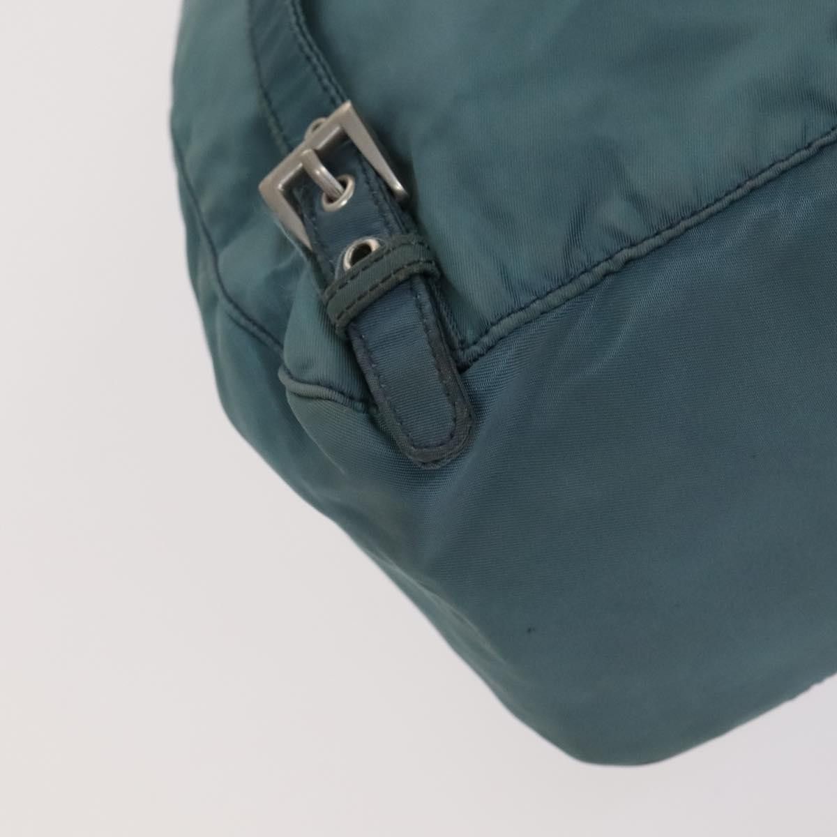 Prada Re-Nylon Blue Synthetic Backpack Bag (Pre-Owned) Size ONE SIZE - 10 Thumbnail