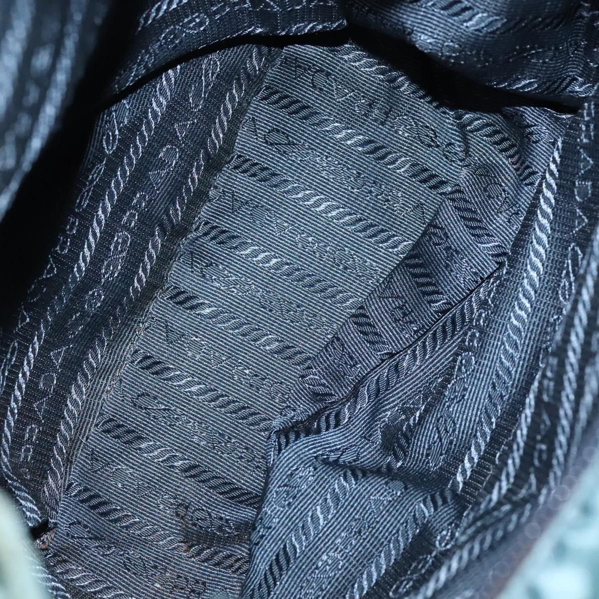 Prada Re-Nylon Blue Synthetic Backpack Bag (Pre-Owned) Size ONE SIZE - 11 Thumbnail