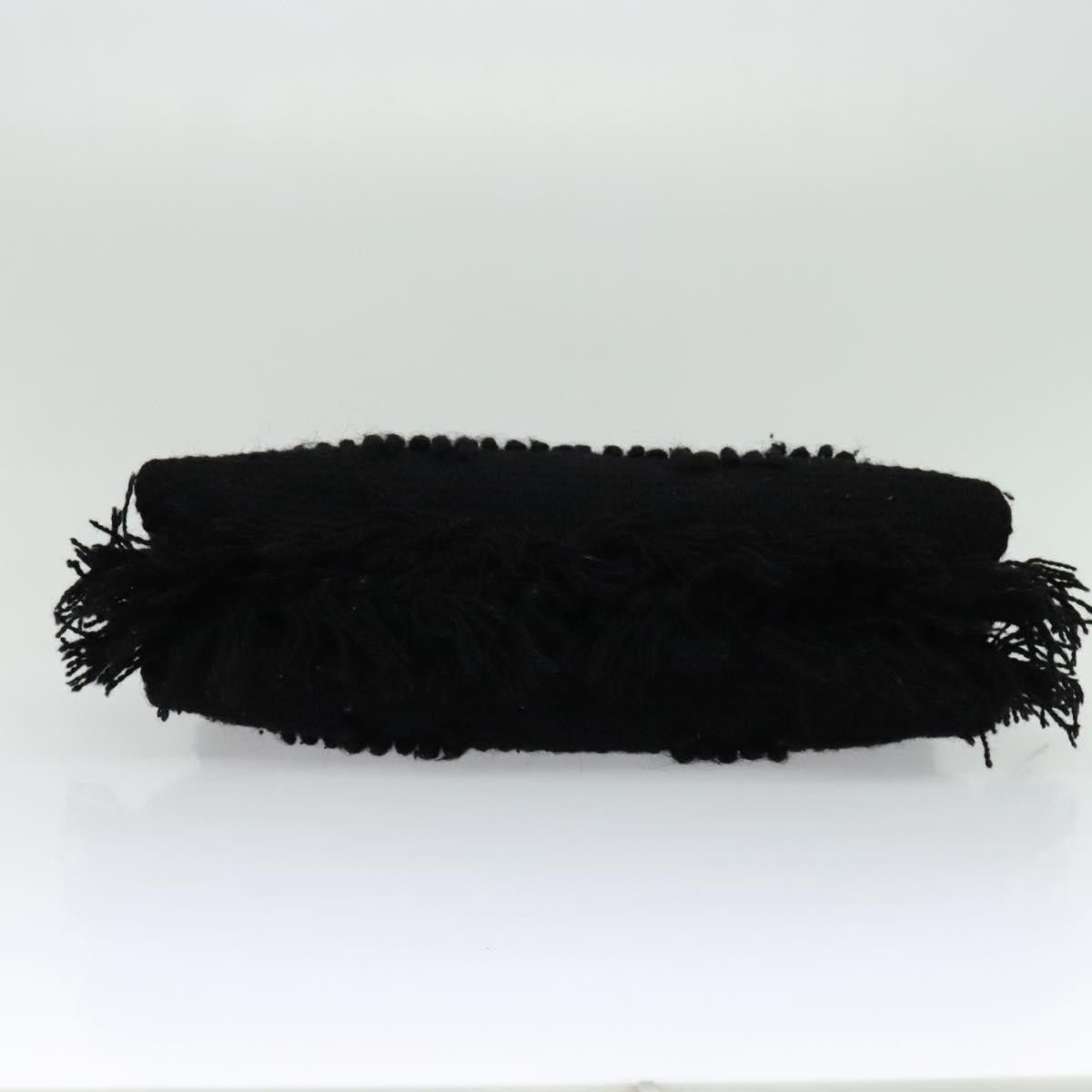 Salvatore Ferragamo Black Wool Handbag (Pre-Owned) Size ONE SIZE - 8 Thumbnail