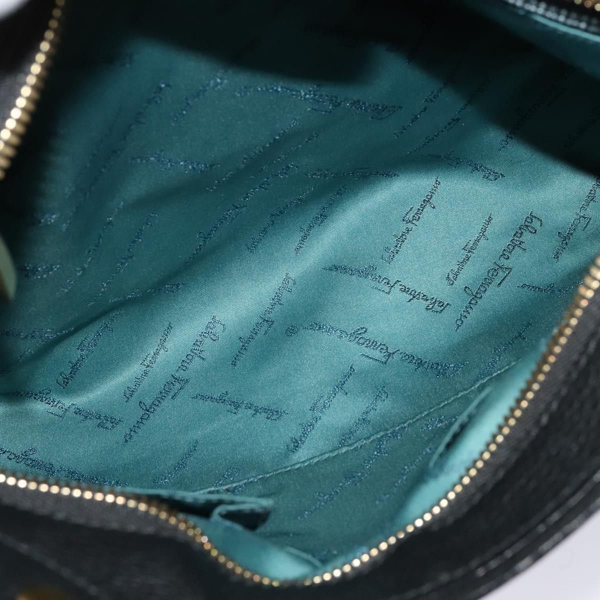 Salvatore Ferragamo Black Wool Handbag (Pre-Owned) Size ONE SIZE - 15 Thumbnail