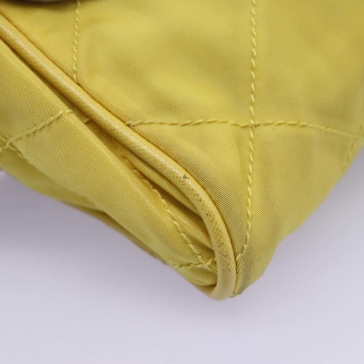 Prada Yellow Synthetic Shoulder Bag (Pre-Owned) Size ONE SIZE - 12 Thumbnail
