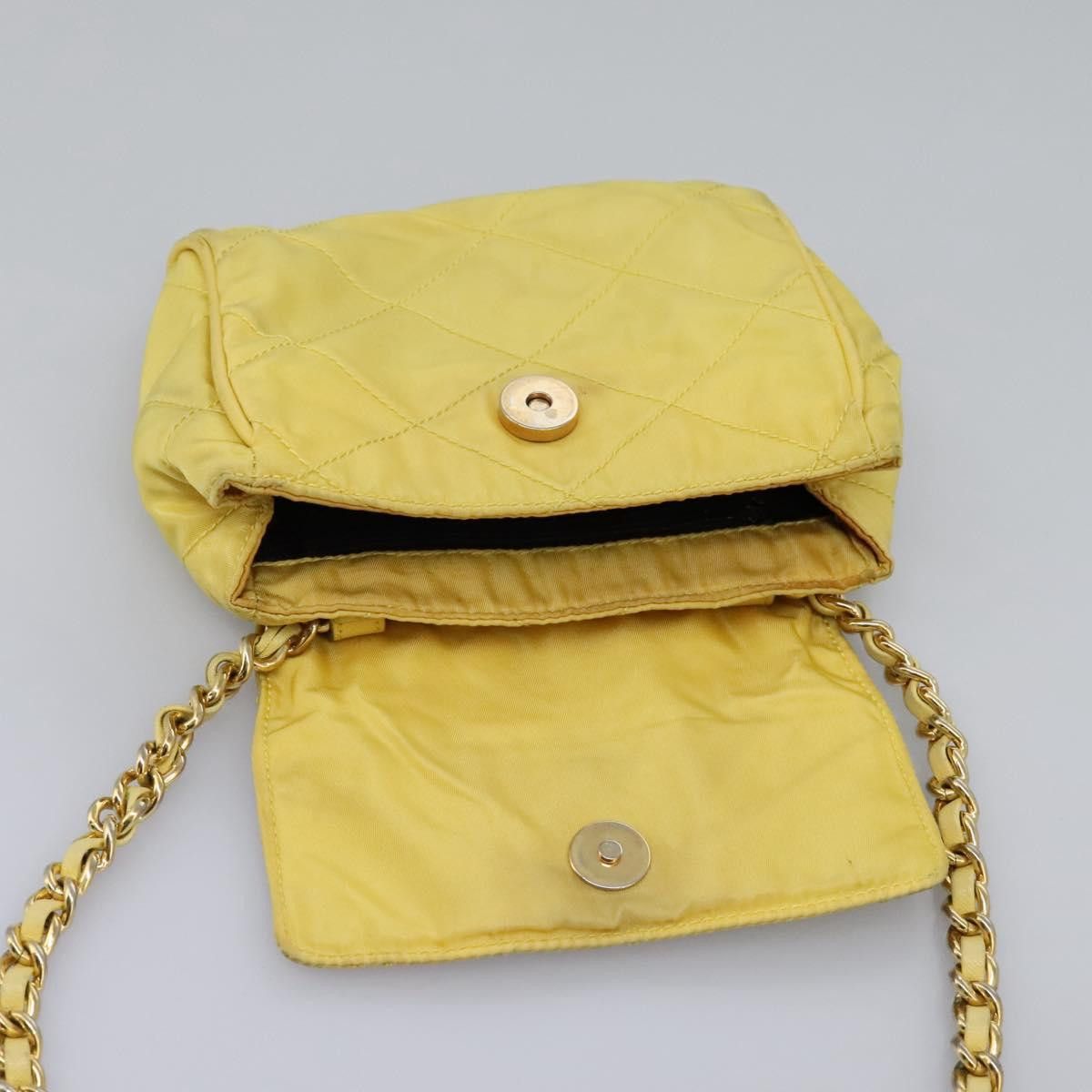 Prada Yellow Synthetic Shoulder Bag (Pre-Owned) Size ONE SIZE - 15 Thumbnail