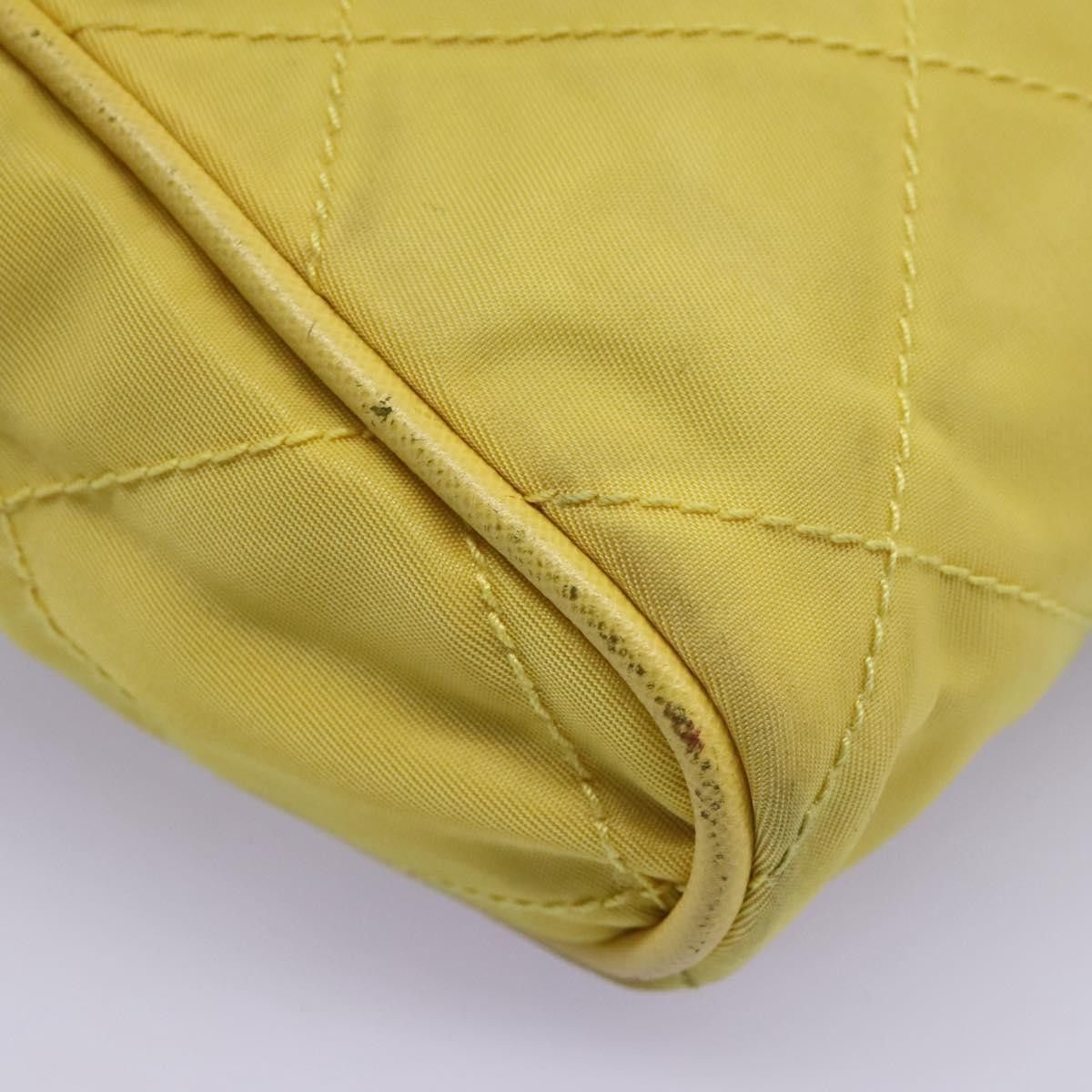 Prada Yellow Synthetic Shoulder Bag (Pre-Owned) Size ONE SIZE - 10 Thumbnail