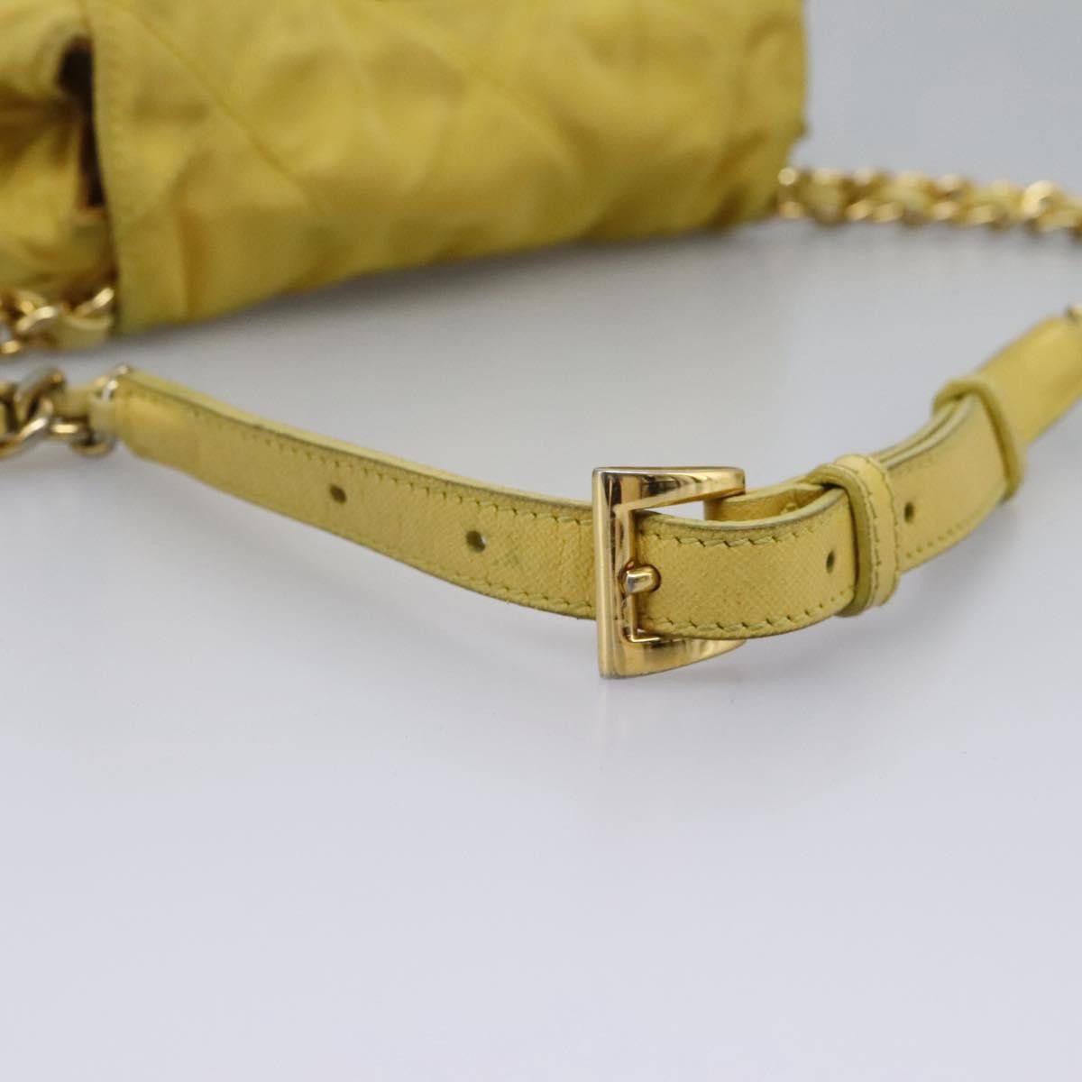 Prada Yellow Synthetic Shoulder Bag (Pre-Owned) Size ONE SIZE - 6 Thumbnail